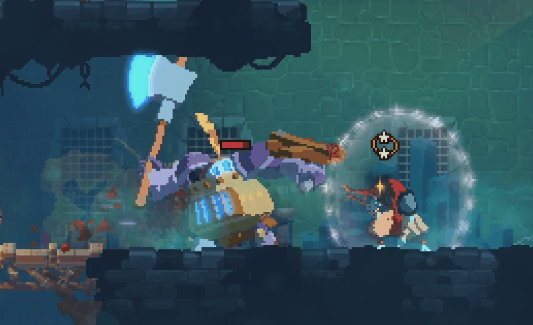 Character summons snow that covers the enemy.