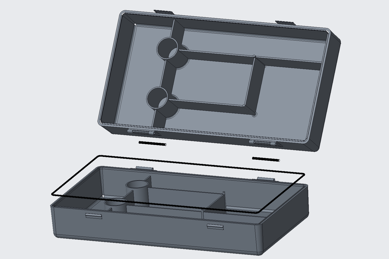 Case-Closed Exploded View