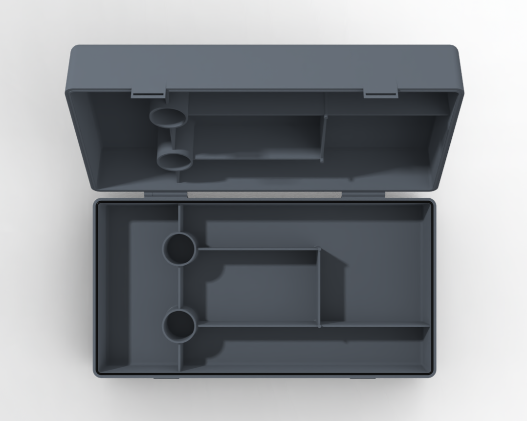 Case-Closed Case Open Top View