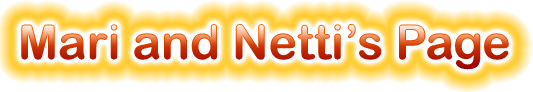Mari and Netti's Fireball Logo