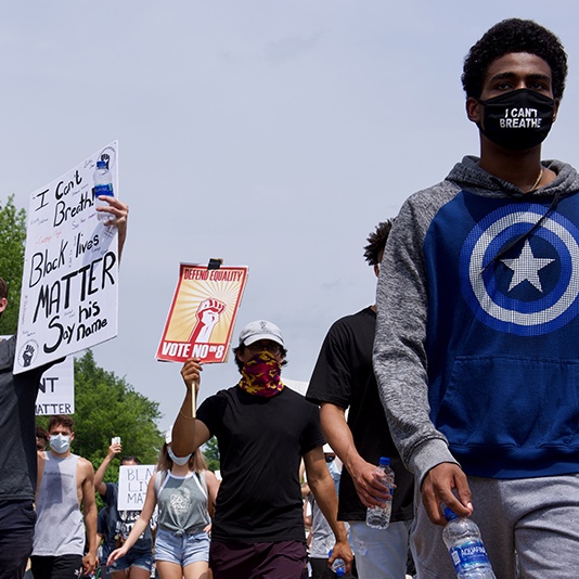March to end protest