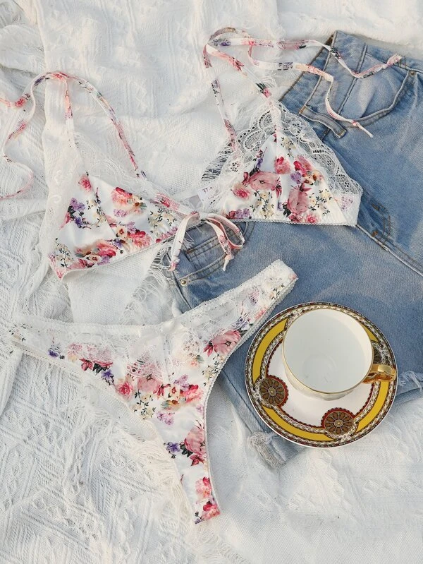 floral-lingerie