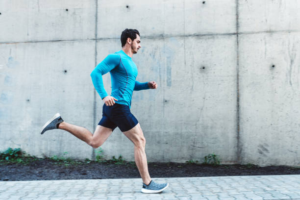 man running