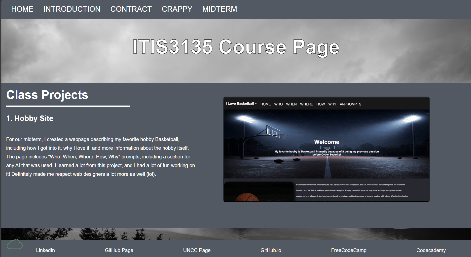 No project page found