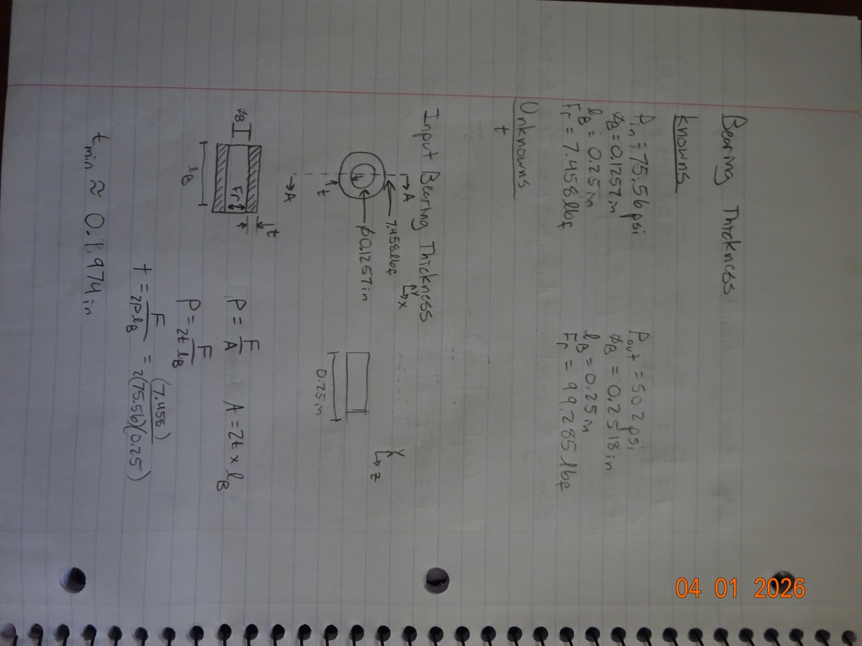 Bearing Thickness - pg1