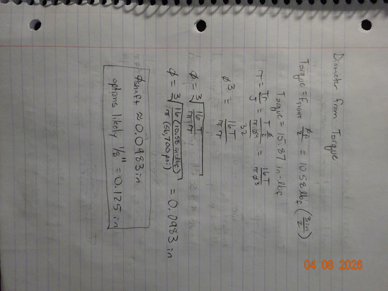 Handwritten Work - Page 6