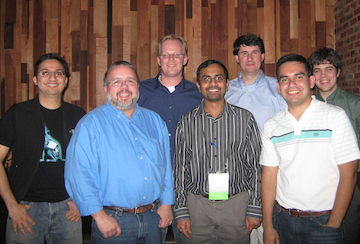 At CHI 2010: Manas Tungare, Manuel Perez-Quinones, Ben Hanrahan, Pardha Pyla, Rob Capra, Ricardo Quintana, and Michael Stewart