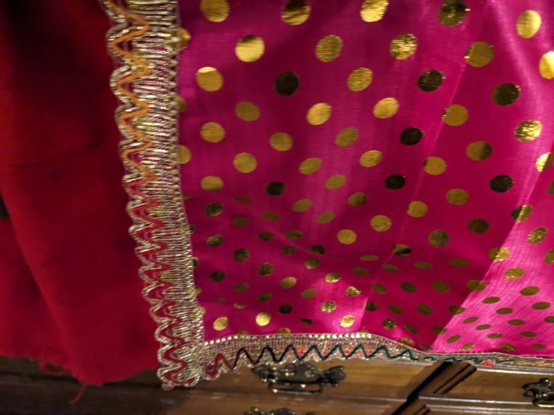 R - for Red Cloth