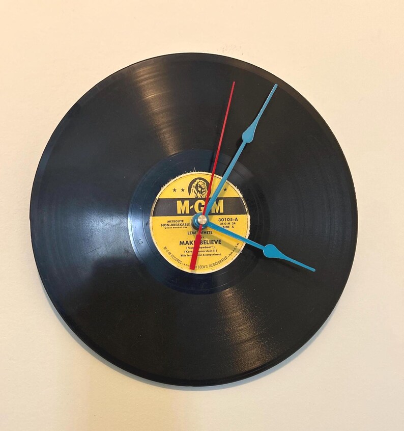 Vinyl Clock