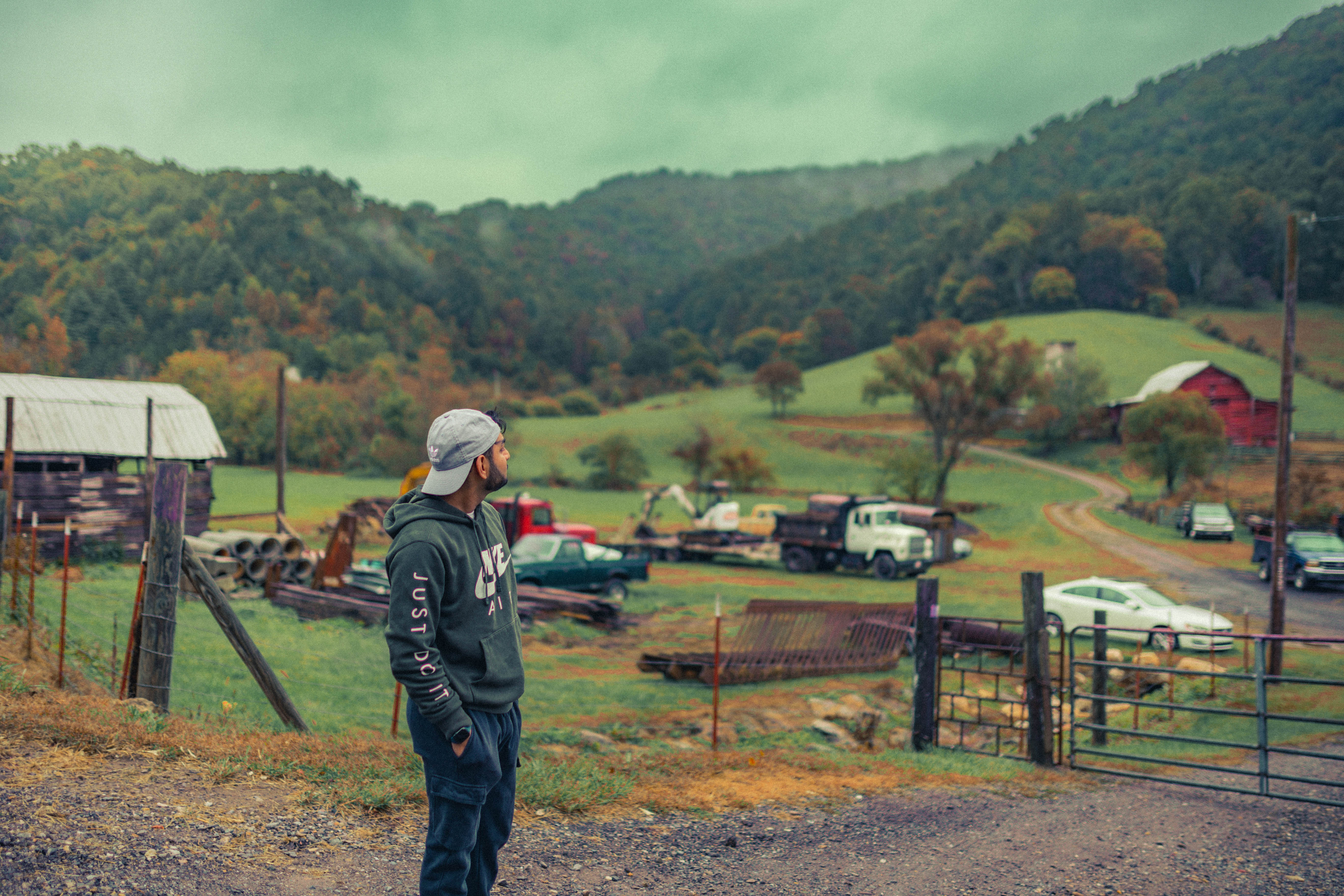 Sushant Tiwari in the mountains