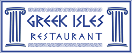 Click Greek Isles Logo to visit the Restaurant's Web page