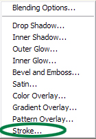 Stroke Menu